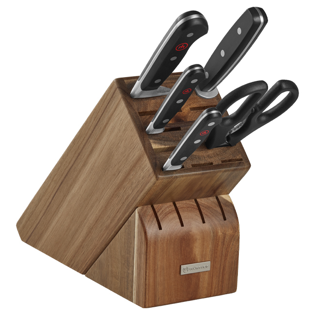 Wüsthof Classic 6-Piece Starter Knife Block Set