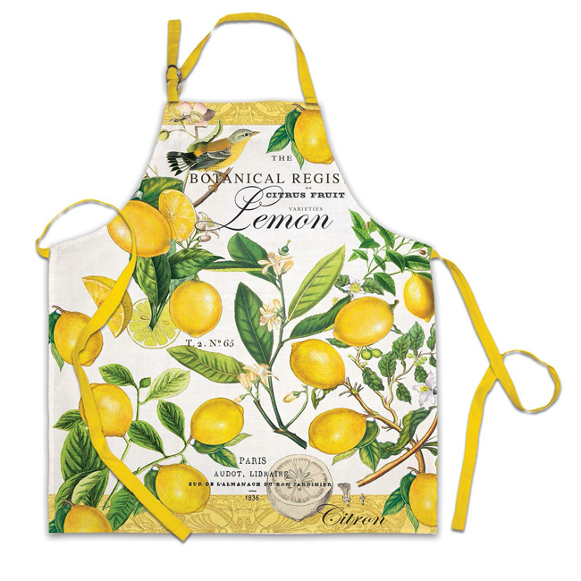 Michel Design Works Lemon Basil Chef Apron