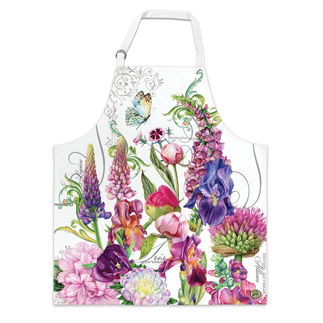 Michel Design Works Deborah's Garden Chef Apron