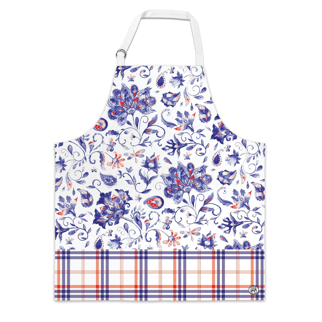 Michel Design Works Paisley & Plaid Chef Apron