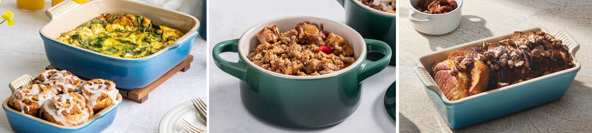 Le Creuset Stoneware Banner