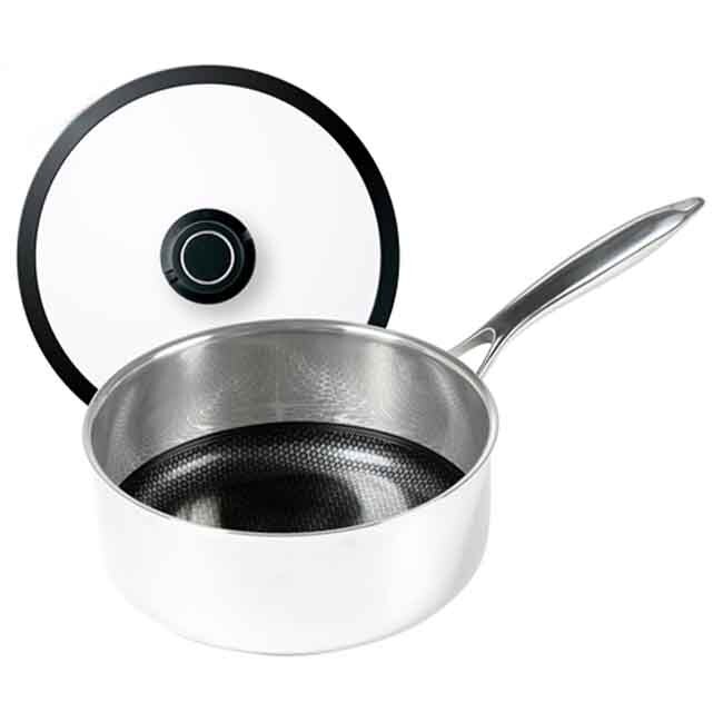 Frieling Black Cube™ Deep 3 Qt. Saute Pan w/Lid, 9 1/2-Inch