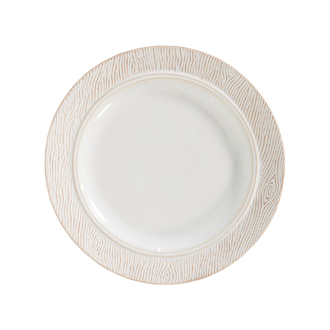 Juliska Blenheim Oak Dessert/Salad Plate | Whitewash