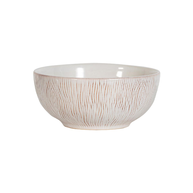 Juliska Blenheim Oak Cereal/Ice Cream Bowl | Whitewash