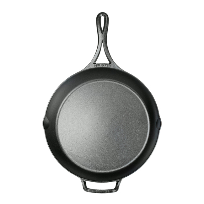 Blacklock *10* 14.5 Inch Triple Seasoned Cast Iron Skillet - Top