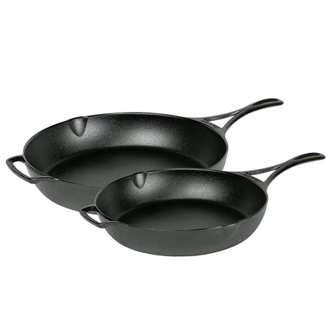 Lodge Blacklock Skillet Set | 10.25” & 12”