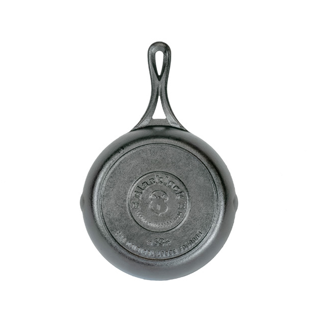 Lodge Blacklock *63* 7 Inch Triple Seasoned Cast Iron Skillet - Bottom