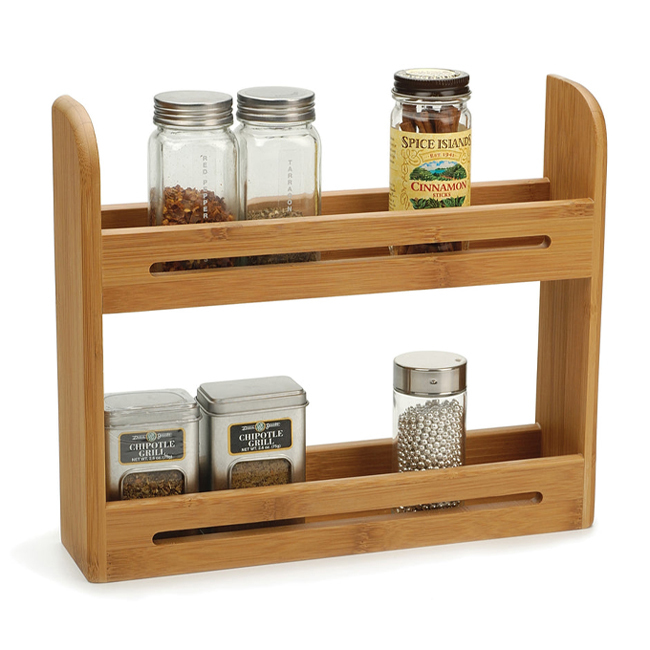 RSVP Bamboo Spice Rack