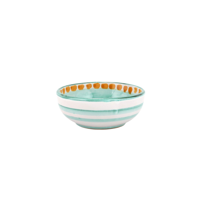 Vietri Campagna Olive Oil/Condiment Bowl - Coniglio - side