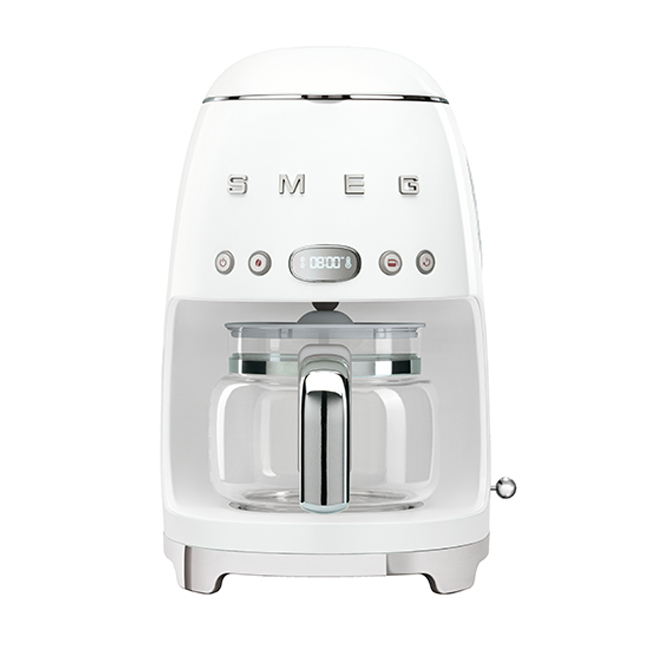 Smeg 10-Cup Drip Coffeemaker | White