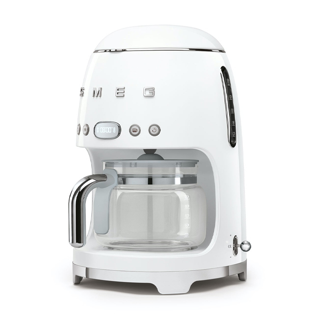 Smeg 10-Cup Drip Coffeemaker | White