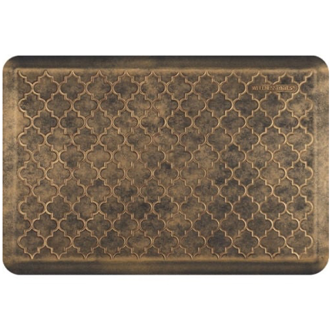 WellnessMats Trellis Collection 3X2 Mat | Bronze