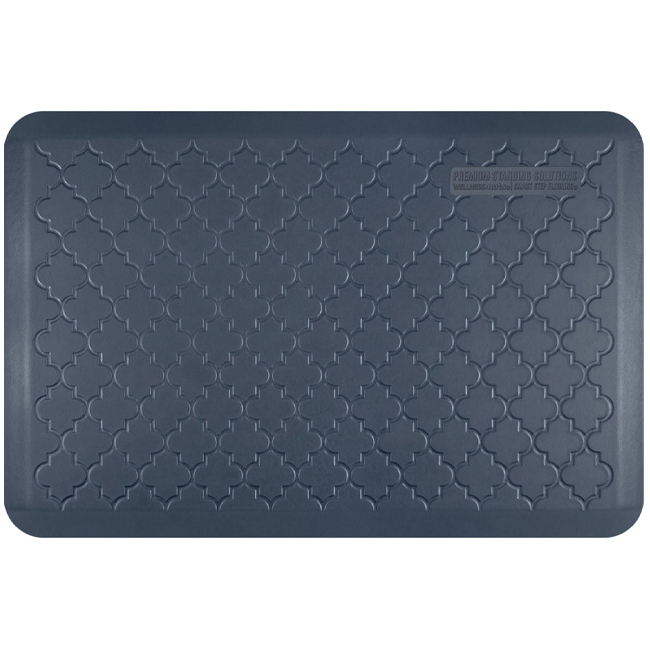 WellnessMats Trellis Collection 3X2 Mat | Lagoon