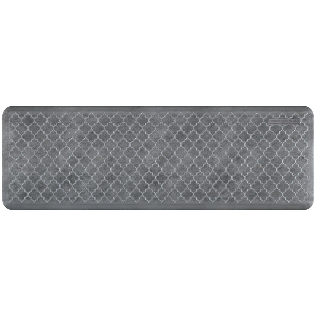 WellnessMats Trellis Collection 6X2 Mat | Slate