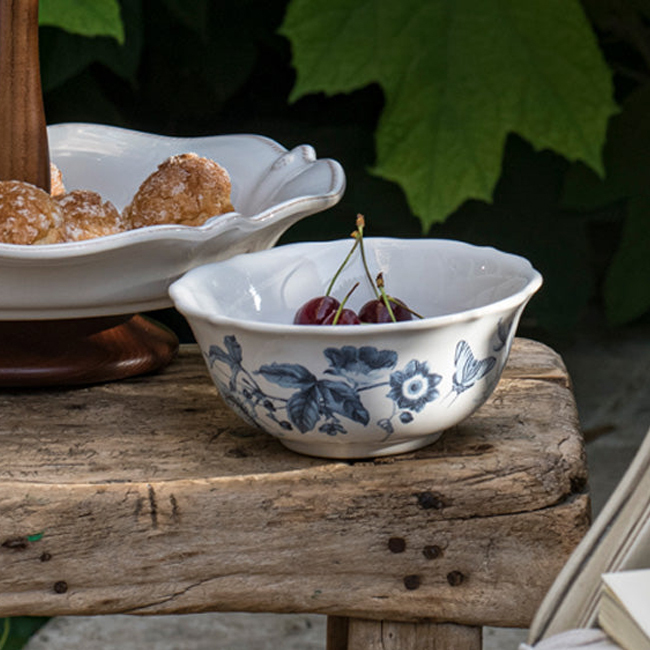 Juliska Field of Flowers Cereal Bowl | Chambray