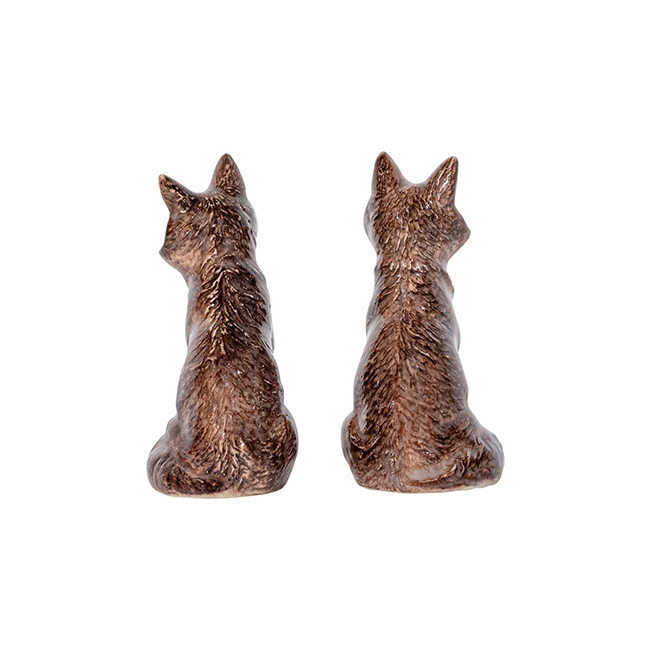 Juliska Clever Creatures Fox Salt and Pepper Set/2 Pc