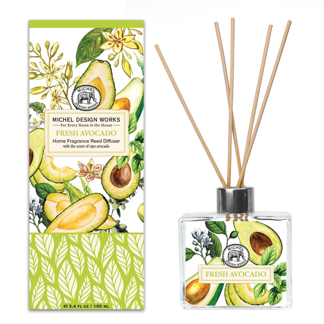 Michel Design Works Fresh Avocado Home Fragrance Reed Diffuser