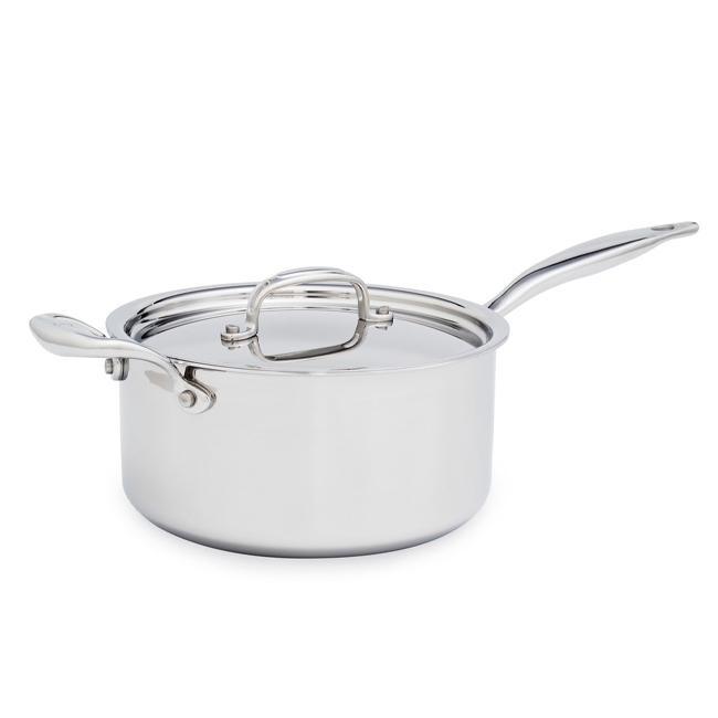 Heritage Steel 4 Qt. Saucepan w/ Lid