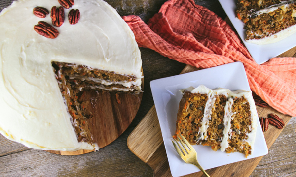 Carrot Cake with Cream Cheese Frosting