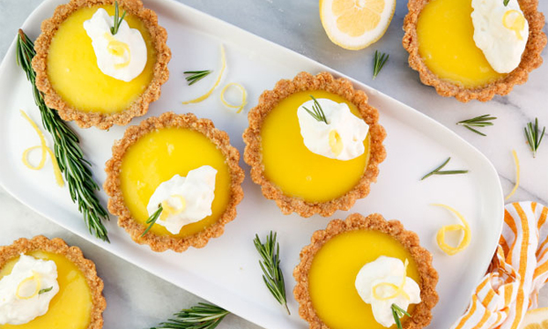 Lemon Curd Tartlets