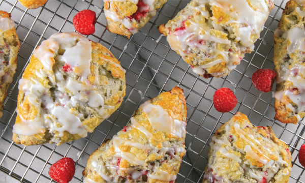 Raspberry Scones