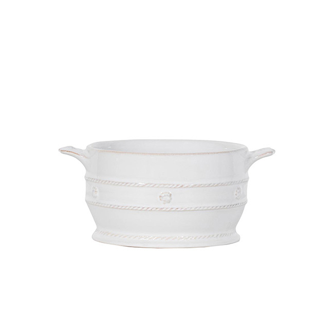 Juliska Berry & Thread Mini Cocotte | Whitewash without top