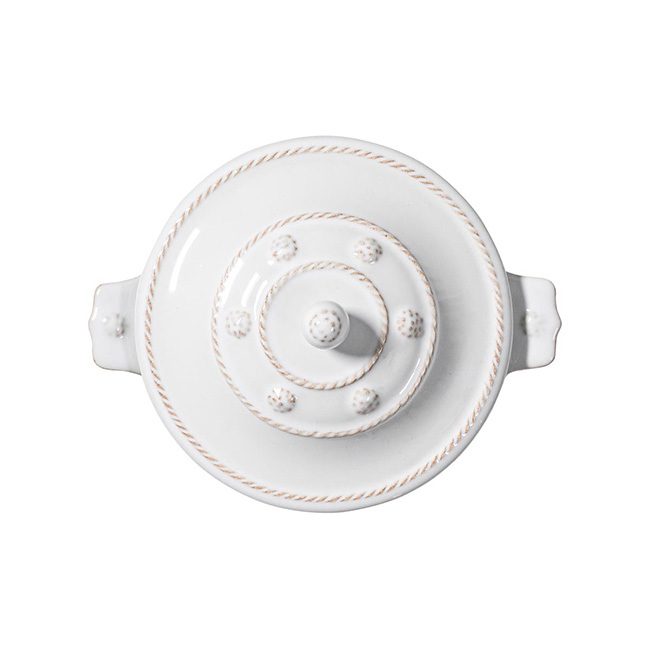 Juliska Berry & Thread Mini Cocotte | Whitewash - top