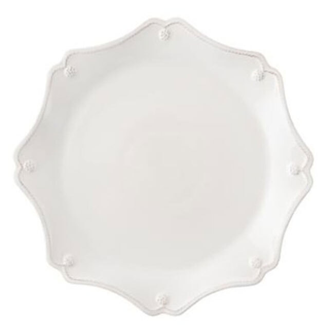 Juliska Berry & Thread Whitewash Scalloped Charger Plate	