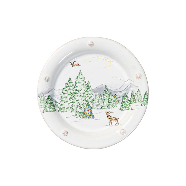 Juliska Berry & Thread North Pole Side/Cocktail Plate 1