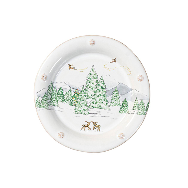 Juliska Berry & Thread North Pole Side/Cocktail Plate 2