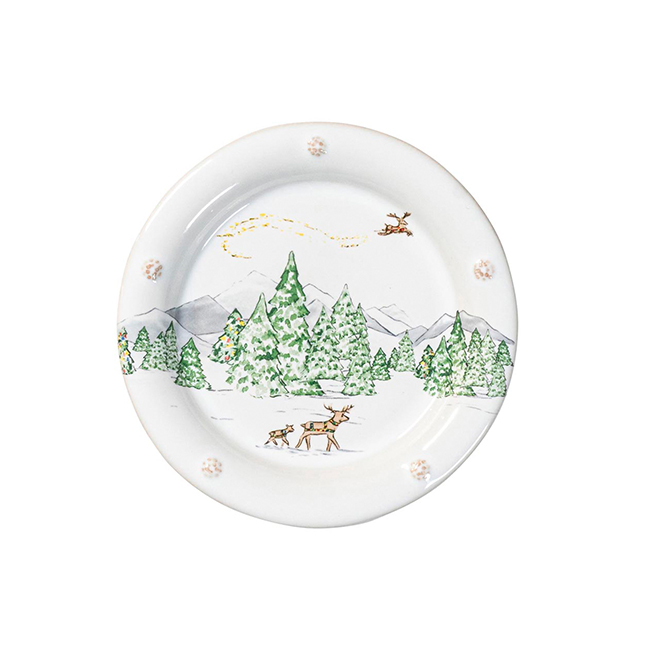 Juliska Berry & Thread North Pole Side/Cocktail Plate 3