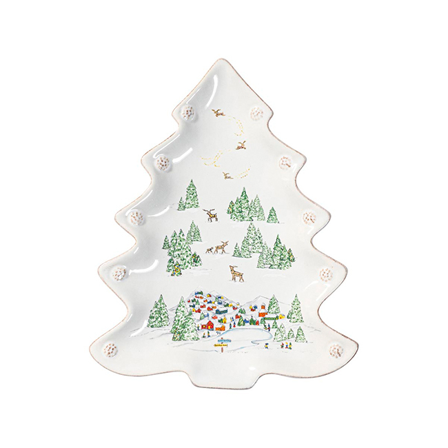 Juliska Berry & Thread North Pole 10” Tree Tray	