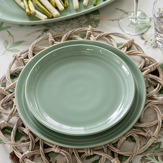 Juliska Bilbao Dessert/Salad Plate | Sage in situ