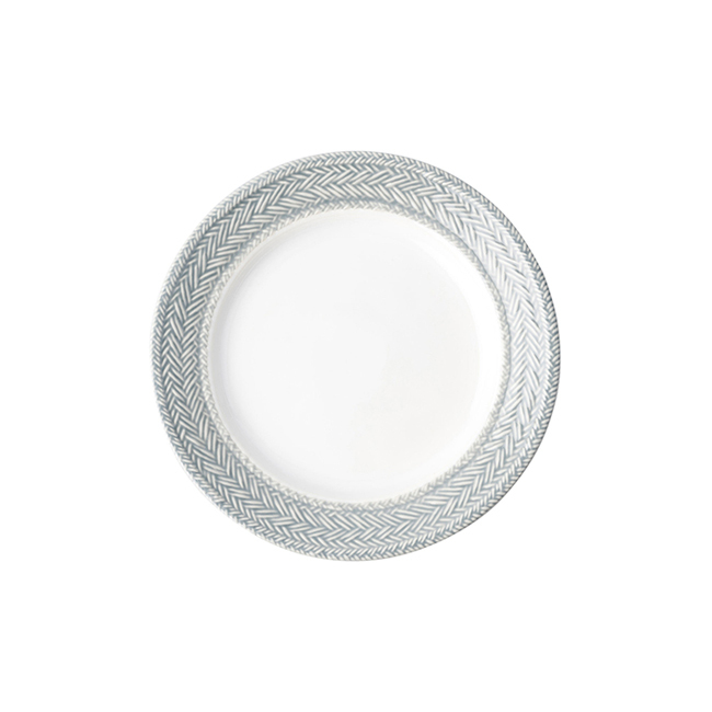 Juliska Le Panier Dessert/Salad Plate - Grey Mist