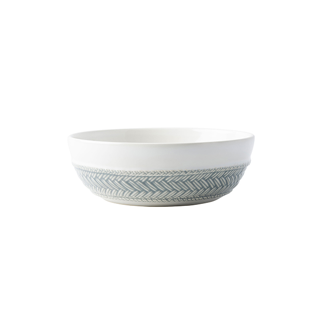 Juliska Le Panier Pasta/Soup Coupe Bowl - Grey Mist