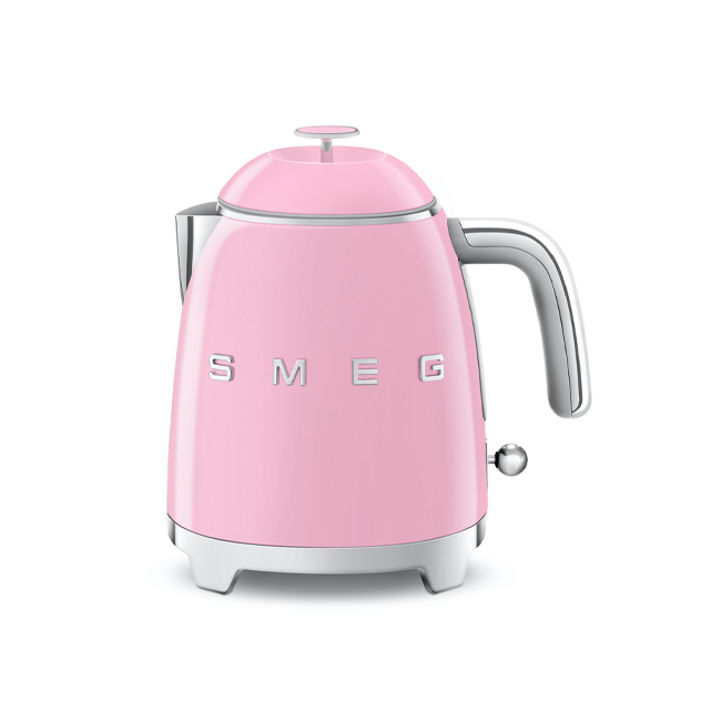 Smeg 3.3-Cup Electric Mini-Kettle | Pastel Pink