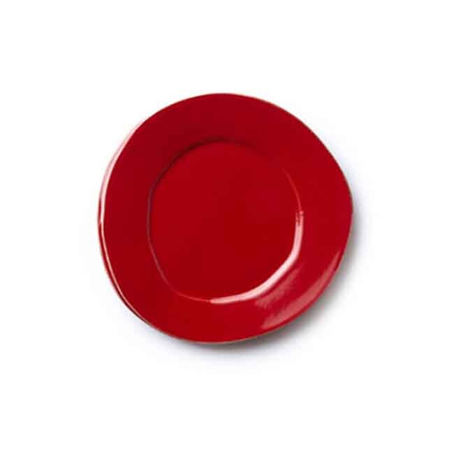 Lastra Salad Plate - Red