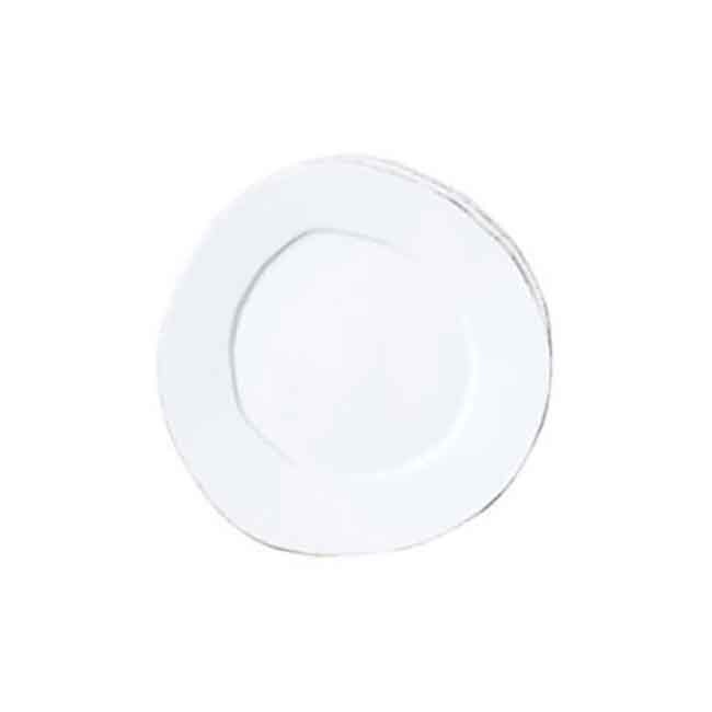 Lastra Salad Plate - White