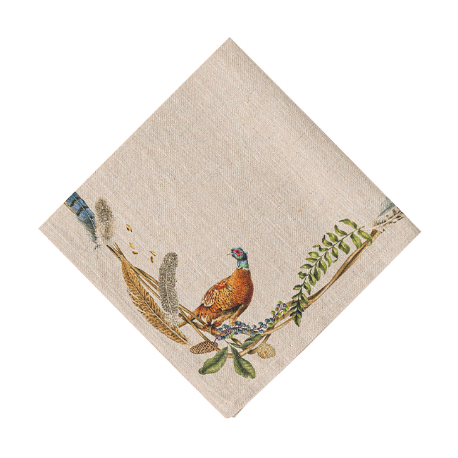 Juliska Forest Walk Napkin with Animals | Multi