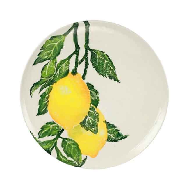 Vietri Limoni Dinner Plate