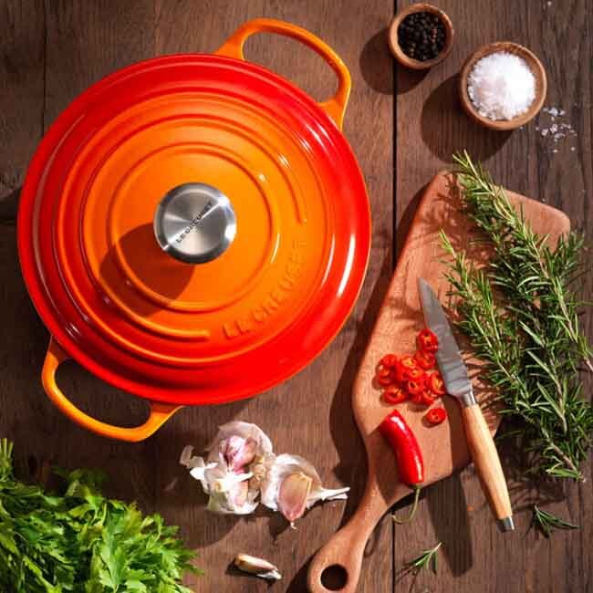 Le Creuset Signature 9 Qt Round Dutch Oven - Lifestyle