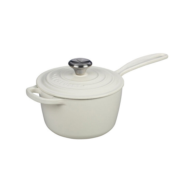 Le Creuset Signature 1.75 Qt Saucepan | White