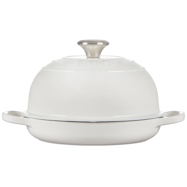 Le Creuset Signature Cast Iron Bread Oven - White