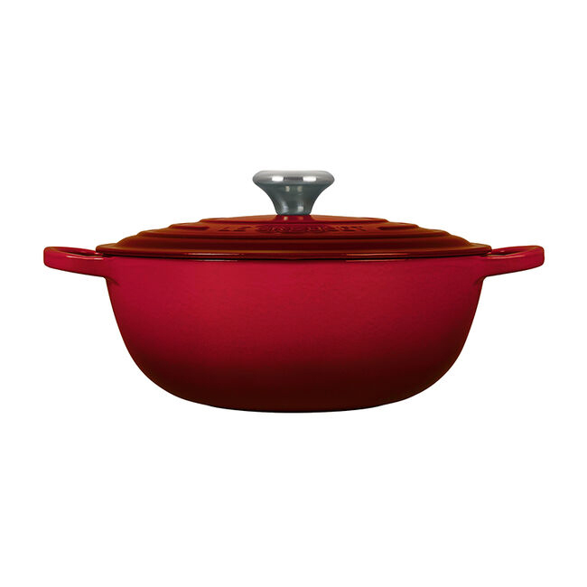 Le Creuset Signature 7.5 Qt Round Chef’s Oven | Cerise - side