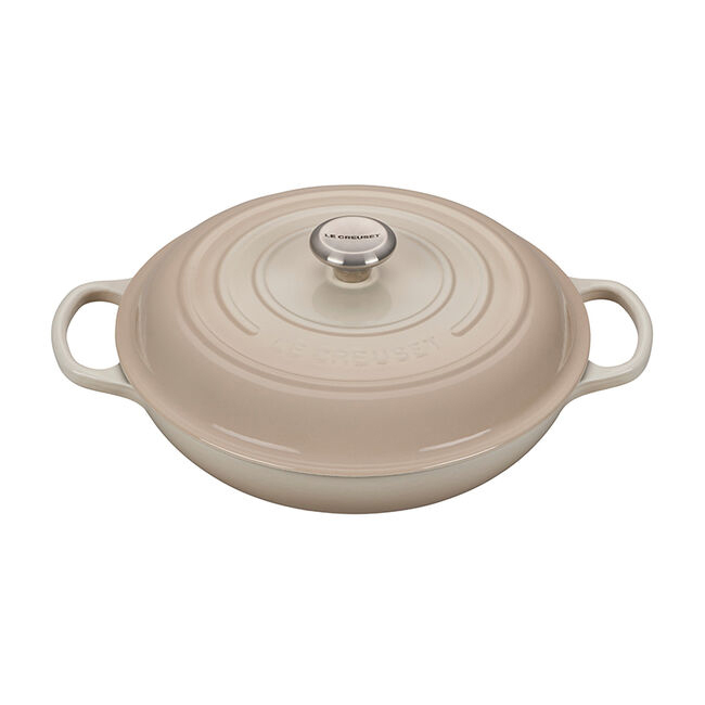 Le Creuset Signature 3.5 Qt. Braiser | Meringue