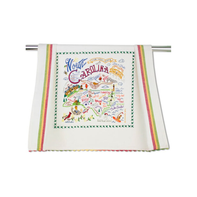 Catstudio State of North Carolina Dish Towel