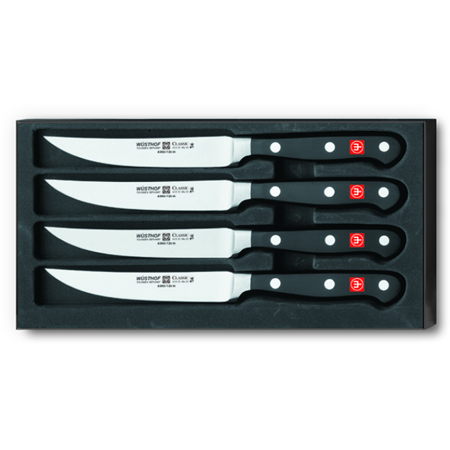 Wüsthof Classic 4 piece Steak Knife Set