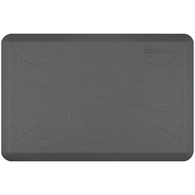 WellnessMats Bella Collection 3X2 Mat | Gray