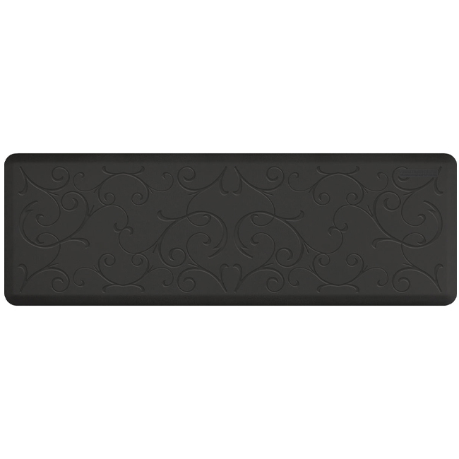 WellnessMats Bella Collection 6X2 Mat | Black