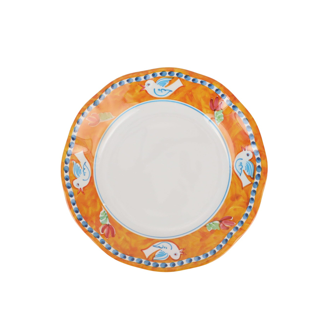 Vietri Campagna Melamine Salad Plate | Uccello